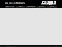 Tablet Screenshot of cloudbass.com